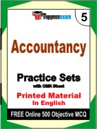 Accountancy Book in English - Mock Test / Practice Set