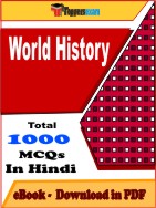 World History PDF Book In Hindi - MCQ / Objective Questions