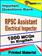 RPSC Assistant Electrical Inspector  Book in English - Objective MCQ