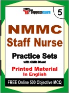 NMMC Staff Nurse Book in English - Mock Test / Practice Set