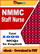 NMMC Staff Nurse PDF Book In English - MCQ / Objective Questions