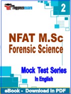 NFAT M.Sc Forensic Science Test PDF Book In English - Question Paper