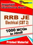RRB JE Electrical (CBT 2)  Book in Hindi - Objective MCQ
