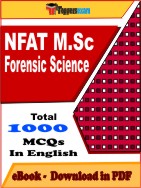 NFAT M.Sc Forensic Science PDF Book In English - MCQ / Objective Questions