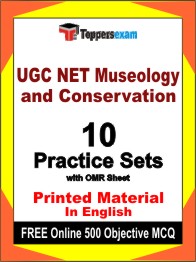 UGC NET Museology and Conservation Test Book in English - Practice Set