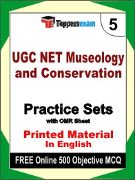 UGC NET Museology and Conservation Test Book in English - Mock Test / Practice Set