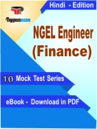 NGEL Engineer (Finance) Test PDF Book In Hindi - Mock Test/Practice Set