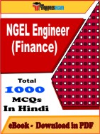 NGEL Engineer (Finance) PDF Book In Hindi - MCQ / Objective Questions