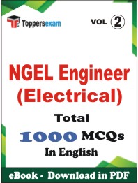 NGEL Engineer (Electrical) PDF Book in English - MCQ / Objective Questions (VOL.2)