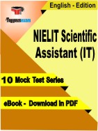 NIELIT Scientific Assistant (IT) Test PDF Book In English - Mock Test/Practice Set