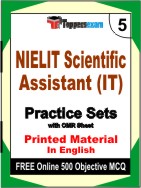 NIELIT Scientific Assistant (IT) Book in English - Mock Test / Practice Set