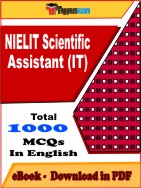 NIELIT Scientific Assistant (IT) PDF Book In English - MCQ / Objective Questions