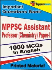 MPPSC Assistant Professor (Chemistry) Paper-1 Book in English - Objective MCQ