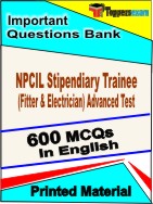 NPCIL Stipendiary Trainee (Fitter & Electrician) Advanced Test   Book in English - Objective MCQ