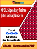 NPCIL Stipendiary Trainee (Fitter & Electrician) Advanced Test  PDF Book In English - MCQ / Objective Questions