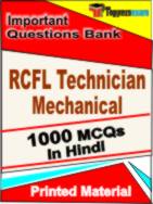 RCFL Technician Mechanical  Book in Hindi - Objective MCQ
