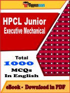 HPCL Junior Executive Mechanical Test PDF Book In English - MCQ / Objective Questions