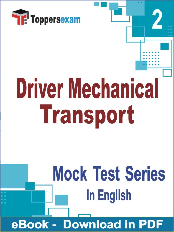 Driver Mechanical Transport Exam PDF Book In English - Question Paper