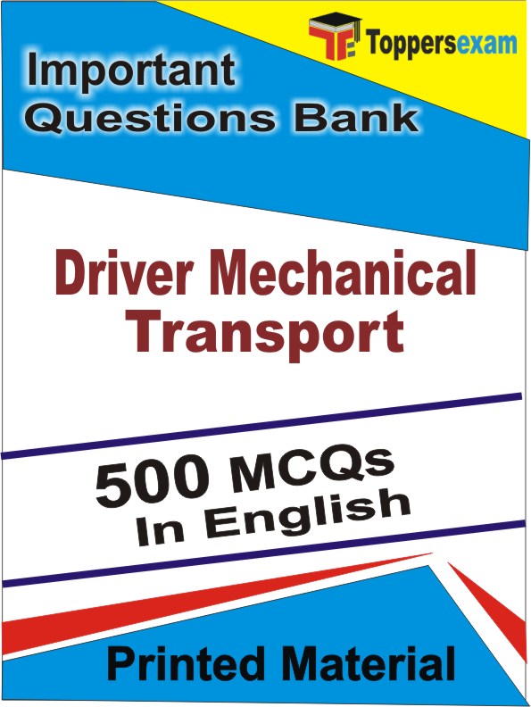 Driver Mechanical Transport Exam  Book in English - Objective MCQ