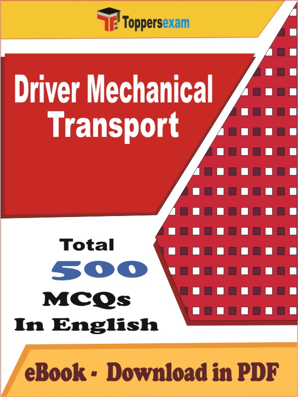 Driver Mechanical Transport Exam PDF Book In English - MCQ / Objective Questions