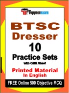 BTSC Dresser Book in English - Practice Set