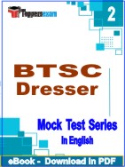 BTSC Dresser Test PDF Book In English - Question Paper