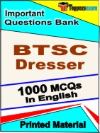 BTSC Dresser  Book in English - Objective MCQ