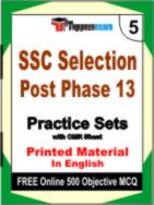 SSC Selection Post Phase 13 Book in English - Mock Test / Practice Set