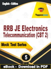 RRB JE Electronics Telecommunication (CBT 2)  PDF Book In English - Practice Set