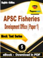 APSC Fisheries Development Officer ( Paper 1) Test PDF Book In English - Practice Set