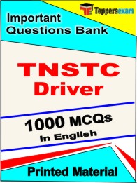 TNSTC Driver Exam  Book in English - Objective MCQ