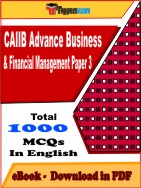 CAIIB Advance Business & Financial Management (  Paper 3 ) PDF Book In English - MCQ / Objective Questions
