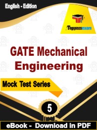 GATE Mechanical Engineering Test PDF Book In English - Practice Set