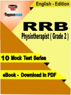RRB Physiotherapist ( Grade 2 ) Test PDF Book In English - Mock Test/Practice Set
