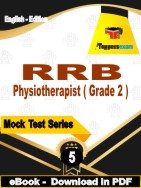 RRB Physiotherapist ( Grade 2 ) Test  PDF Book In English - Practice Set