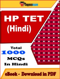 HP TET Hindi Exam PDF Book In Hindi - MCQ / Objective Questions
