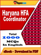 Haryana HFA Coordinator PDF Book In English - MCQ / Objective Questions