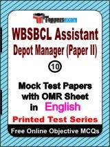 WBSBCL Assistant Depot Manager (Paper 2) Exam Mock Test Papers (Book) in English