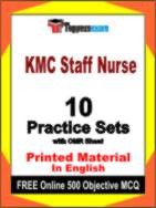 KMC Staff Nurse Book in English - Practice Set
