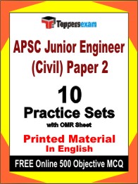 APSC Junior Engineer (Civil) Paper 2 Test Book in English - Practice Set