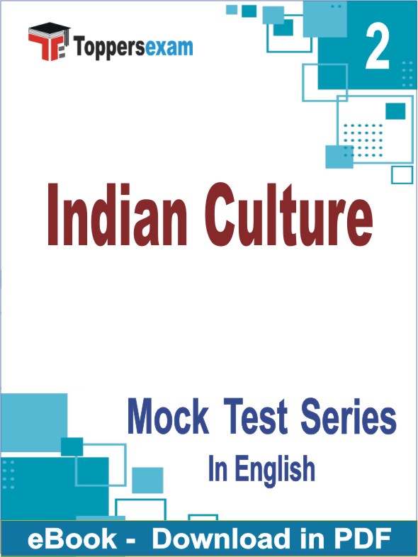 Indian Culture Exam PDF Book In English - Question Paper