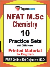 NFAT M.Sc Chemistry Book in English - Practice Set