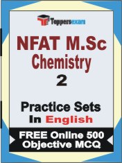 NFAT M.Sc Chemistry Book in English - Question Paper / Practice Set