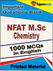 NFAT M.Sc Chemistry  Book in English - Objective MCQ