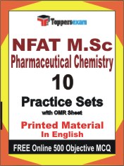 NFAT M.Sc Pharmaceutical Chemistry Book in English - Practice Set