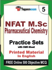NFAT M.Sc Pharmaceutical Chemistry Book in English - Mock Test / Practice Set