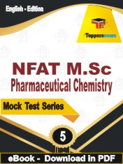 NFAT M.Sc Pharmaceutical Chemistry  PDF Book In English - Practice Set