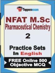 NFAT M.Sc Pharmaceutical Chemistry Book in English - Question Paper / Practice Set