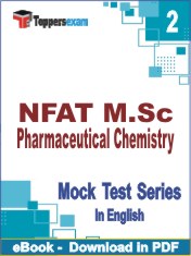 NFAT M.Sc Pharmaceutical Chemistry PDF Book In English - Question Paper