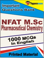 NFAT M.Sc Pharmaceutical Chemistry  Book in English - Objective MCQ